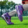 LiXingMing Football Boots Men White Professional High-Tops Soccer Society Cleats Football Shoes Non-Slip Match Training Sneaker