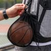 Mesh Drawstring Ball Storage Bag for Basketball Football Volleyball Portable Sports Ball Carrier Training Equipment Organizer