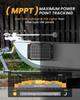 BALDR 13W 12V Solar Powered Charger Smart MPPT Charge Waterproof & Maintenance, Built-in Controller,