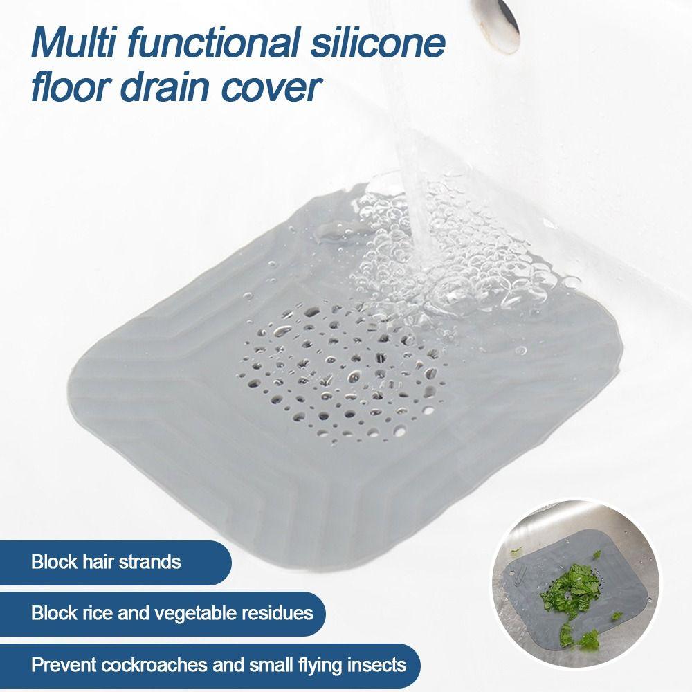 Square Shape Sewer Outfall Drain Filter Floor Drain Mesh Trap  Kitchen Bathroom Accessories