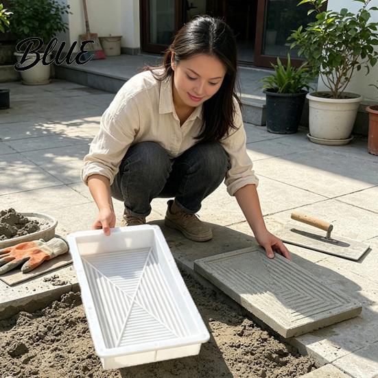 DIY Garden Walkway Professional Decor Stone Reusable Mold Maker Stepping Concrete Paver Molds Cement Path Mould for Backyard Patio