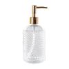 Nordic Lux Glas Push-Top Seifen- & Shampoo-Flasche