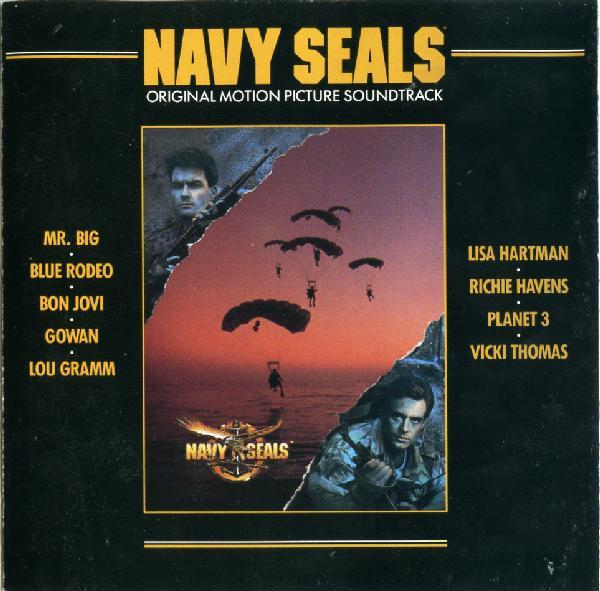 CD VARIOUS Navy Seals Original Motion Picture 7821252 Atlantic 1990 US Rock Used