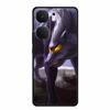 For Vivo iQOO Neo9 Pro Case TPU Silicone Soft Back Cover for Vivo iQOO Neo9 Neo 9 Black Fashion Cool Animals Coque Lion Tiger