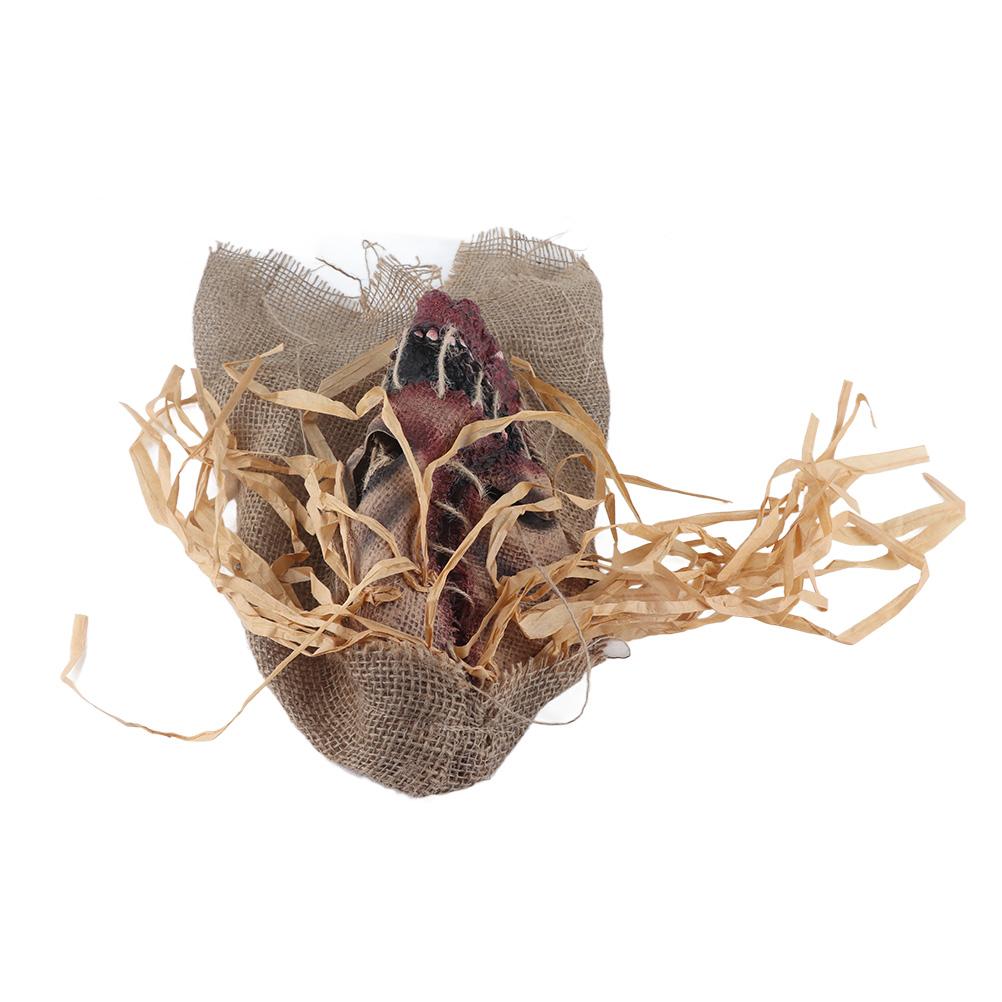 Halloween Scary Face Cover Creepy Scarecrow Headgear Halloween Fancy Dress Cosplay Costume Props