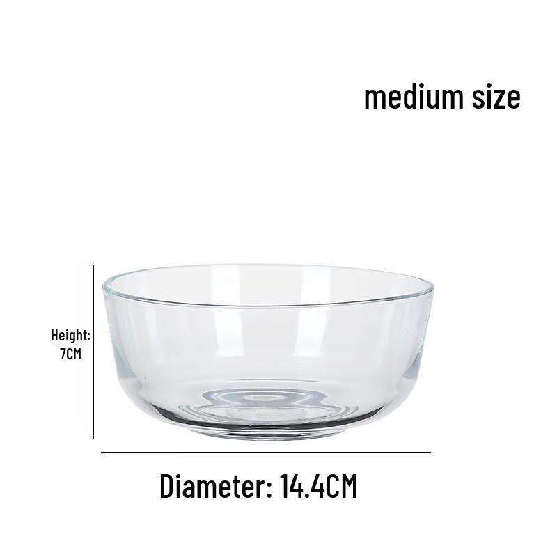 Thickened Glass Multipurpose Bowl