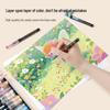 Flysea Cross-Ocean 4901 Large Capacity Acrylic Marker for Opaque Paper Drawing & Graffiti.