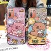 Cute Dirt-resistant Phone Case For HTC Desire 20 Plus/D20+ Couple Waterproof Soft Case Durable Cartoon Full Wrap TPU