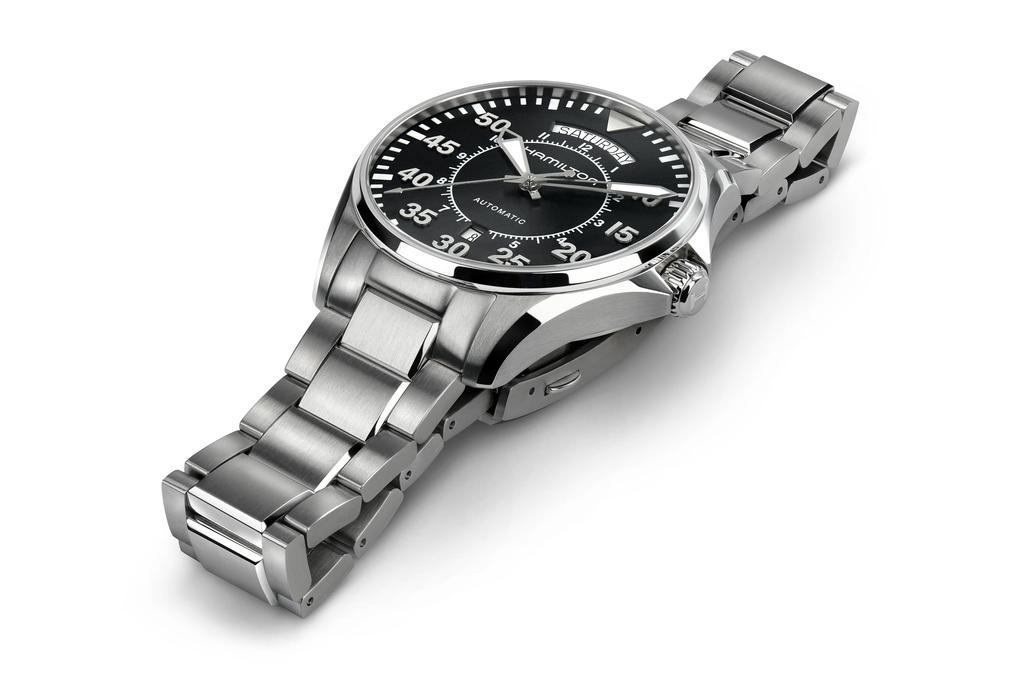 HAMILTON Official Khaki Pilot Mechanical [Hamilton] Watch, Warranty, Day-Date Auto, Automatic, H64615135, Men's [Official Import]