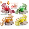 Mini Excavators Fun Construction Car Toys Educational Children Cognitive Interactive Puzzle Toys Creative Excavator Toys