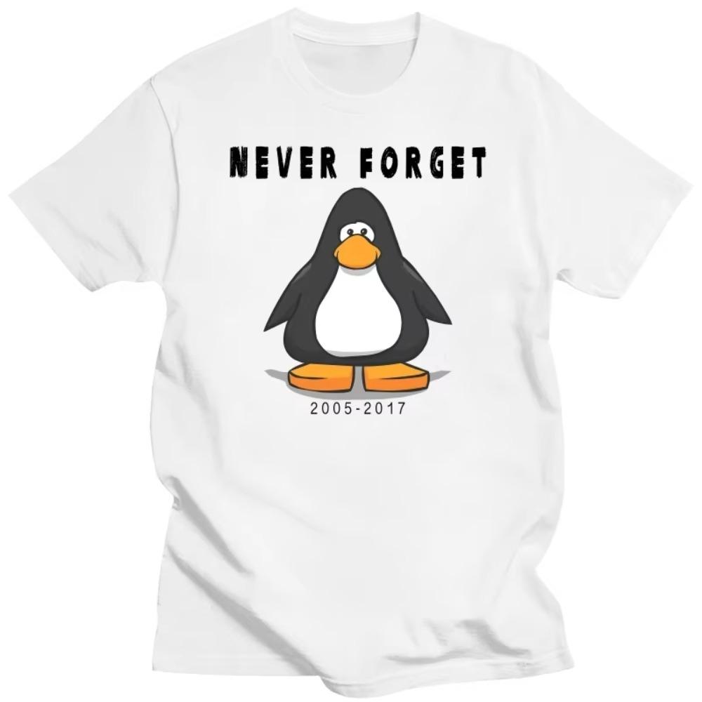 Club Penguin Never Forget T Shirt Club Penguin Club Penguin Never Forget Shutting Down Meme Clubpenguin Online Internet Game