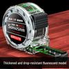 Self-Locking Fluorescent Steel Tape Measure: High Precision, Wear-Resistant, Extra Thick Ruler for Household and Height Measurement