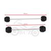 BMW G3100 Motorcycle Axle Crash Protection Balls for 2015-2019 Models