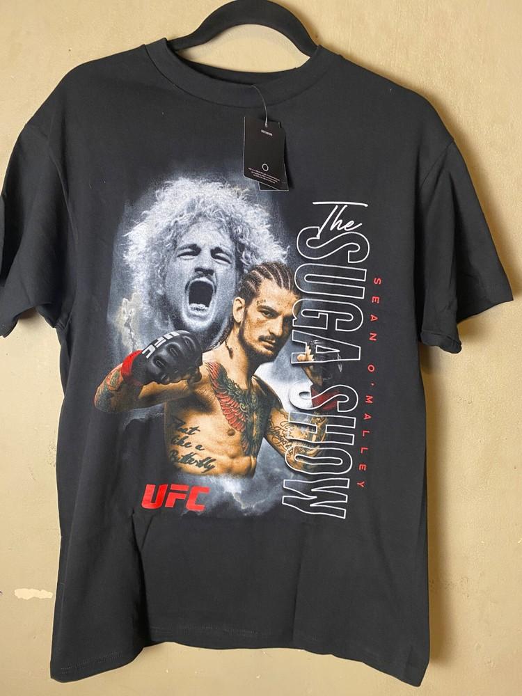 UFC Шон О Мэлли  THE SUGA SHOW  Официально лицензированная черная унисекс футболка UFC L