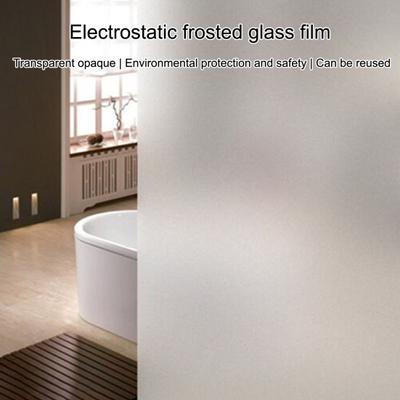 1 Roll 30/45x100CM Frosted Window Film Privacy Protection UV Sun Blocking Glass Covering Cling