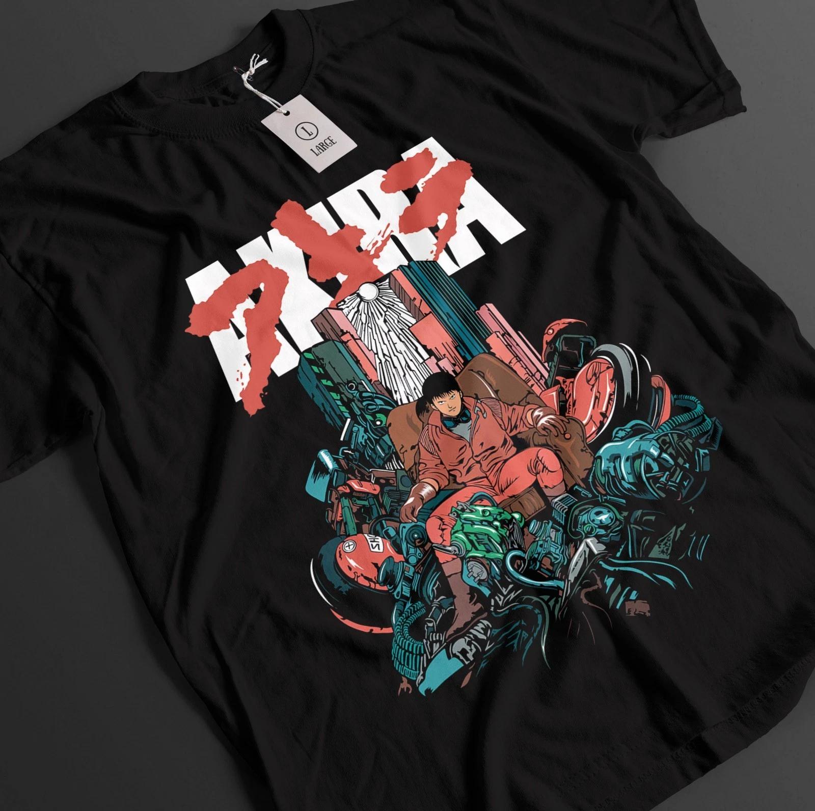 Akira Shirt Kaneda Tshirt Tetsuo T-Shirt Kei Manga Top Shikishima Bike Anime Tee S