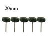 Rubber Polishing Wheel for Electric Rotary Tools 5pcs 20 25mm Diameter