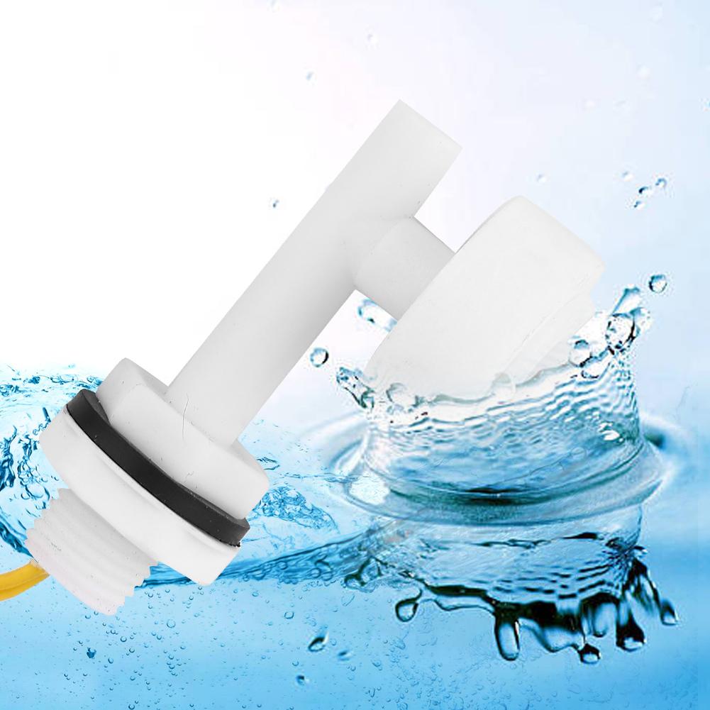 DC220V Liquid Water Level Sensor Right Angle Side Mount Float Switch for Aquarium Pump Car Boat