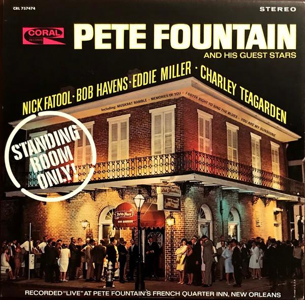 

LP Record PETE FOUNTAIN - Standing Room Only CRL757474 Coral 1965 US Jazz Used