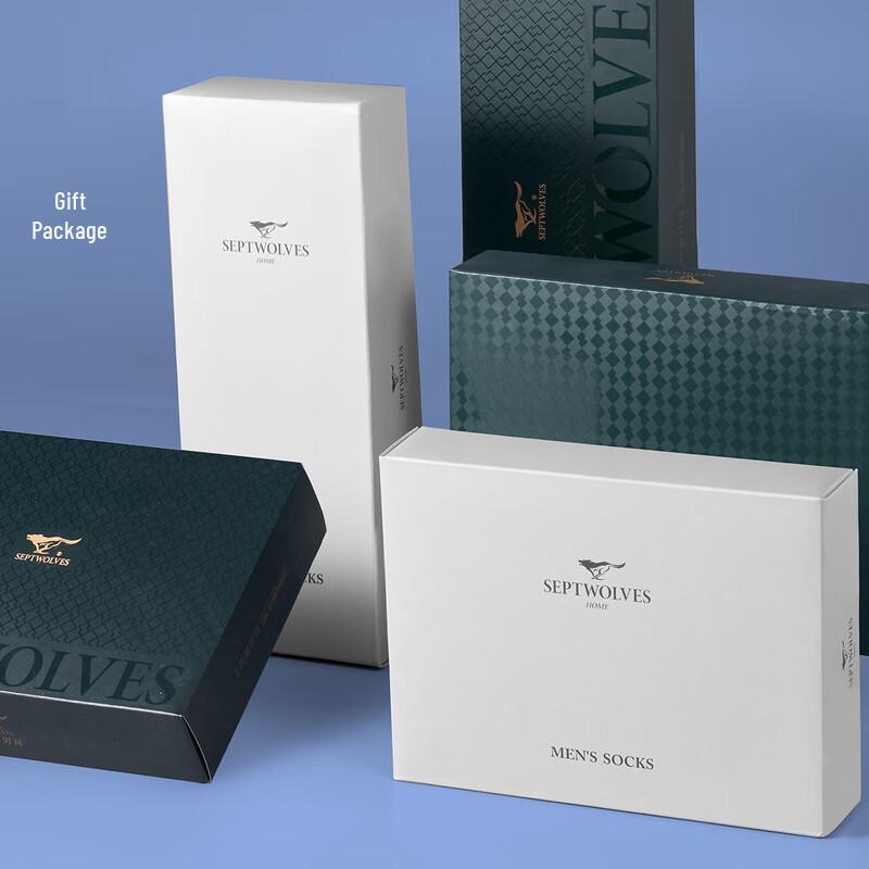 Septwolves Men's Pure Cotton Breathable Boxer Briefs