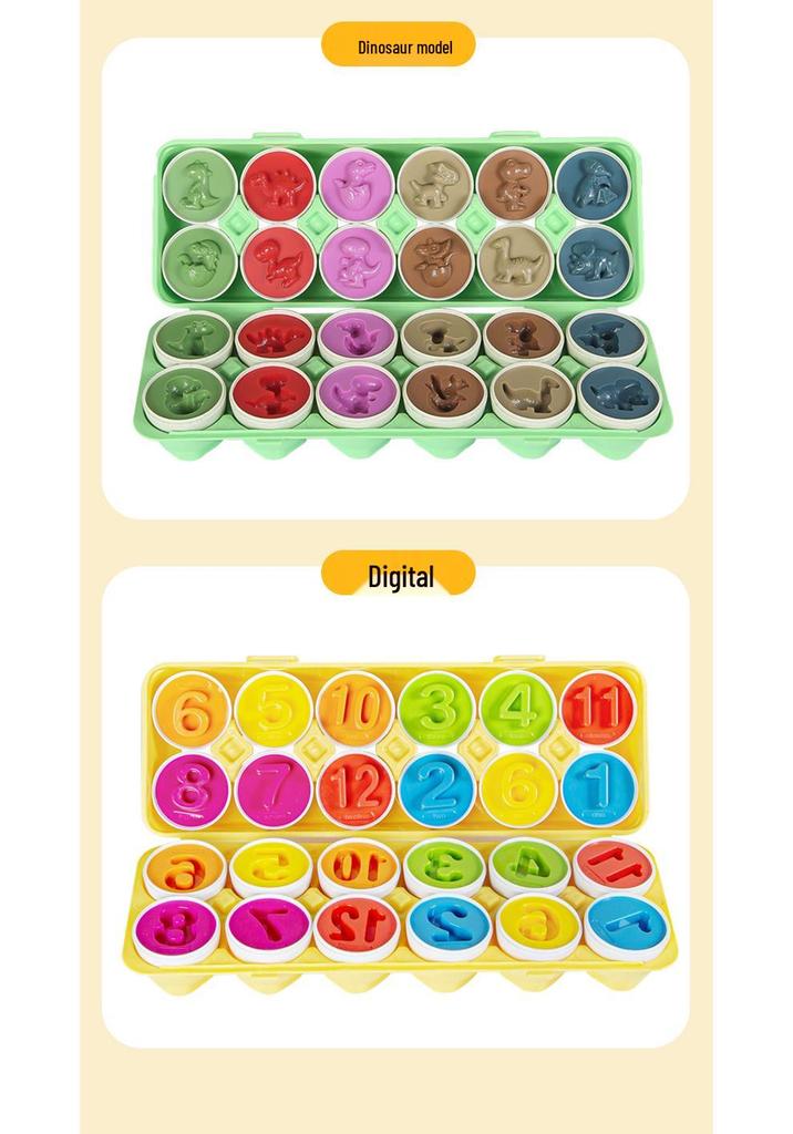 Children's Educational Shape-Matching Eggs: 3+ Years Interactive Twist Toys