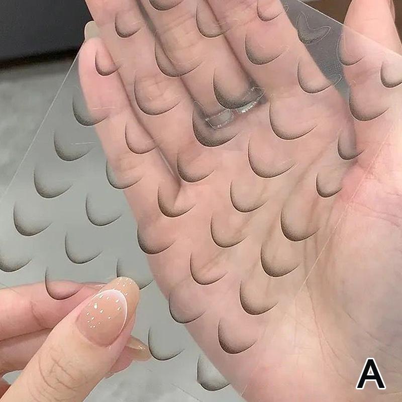 3D Lines Nail Stickers Silver Gold Metal Stripe Decals Curve Gel Nails Art Sliders Polish Manicure Decor Foils