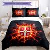 Serbia Printed Bedding 3 Piece Set Cozy Breathable Bed Cover Set As Housewarming Holiday Gift