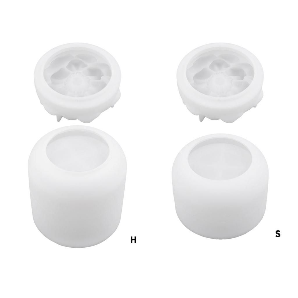 Large Flower Sturdy Silicone Resin Mould for Epoxy Castes Jewelry Dishes Jar Making Creative Craft Supplies Projects