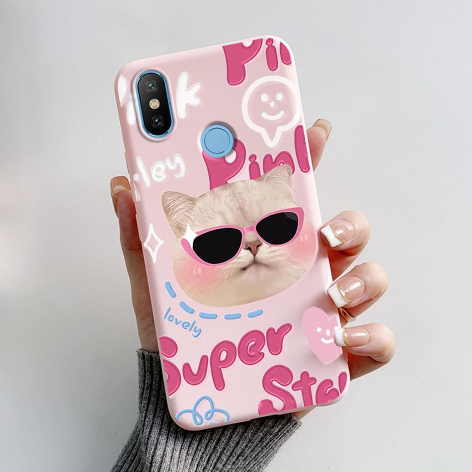 Case For Xiaomi Mi A2 Lite MiA2 Cute Bear Cartoon Frog Soft Silicone Phone Case Bumper For Xiaomi Mi A2 Lite A2lite Back Cover