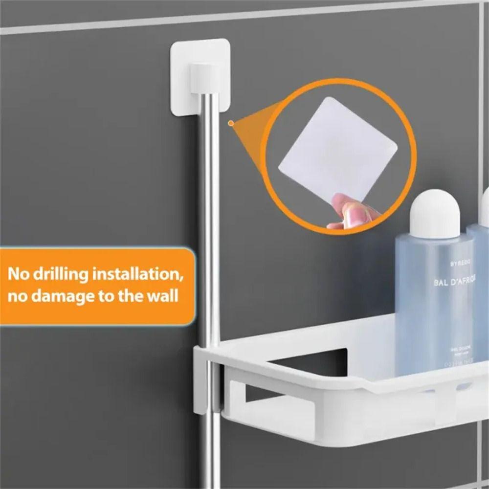 2/3 Layer Vertical Toilet Stand Punch- free Bathroom Storage Rack New Over The Toilet Rack
