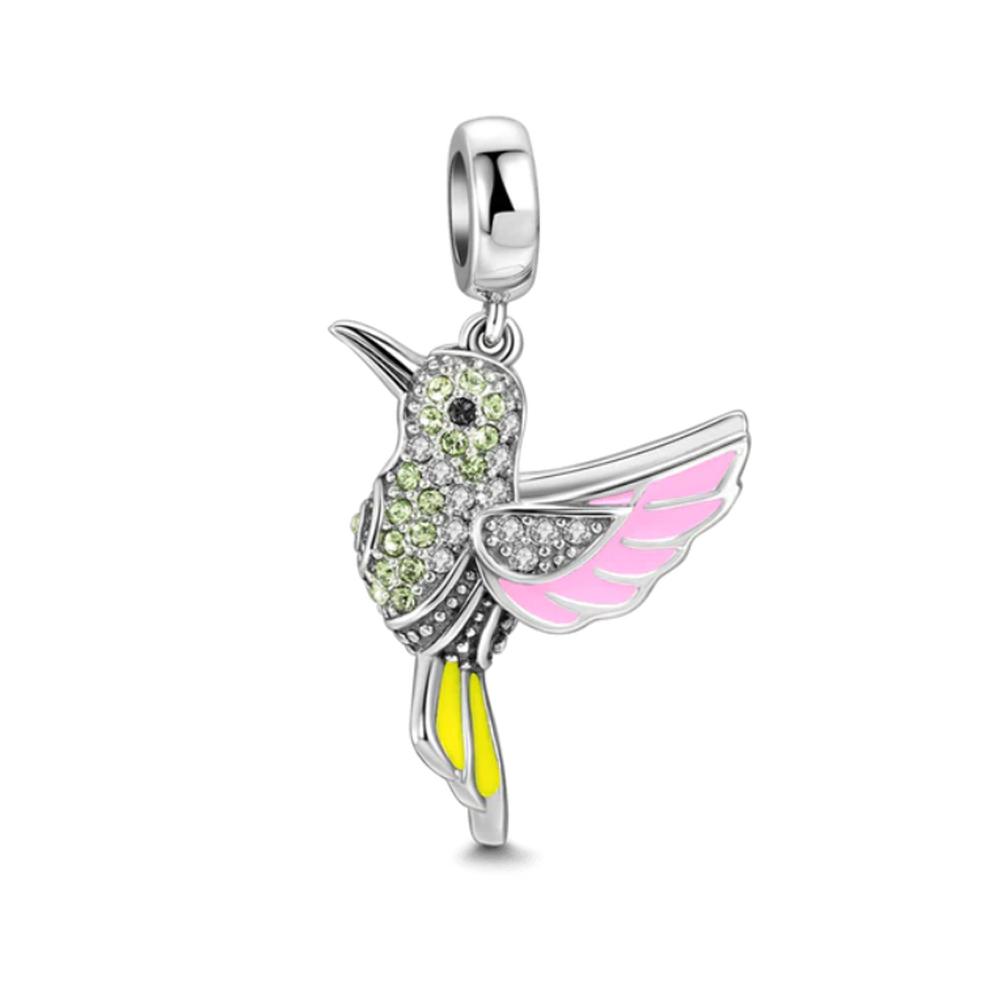 Original Copper Plated Accessories Fashion Charm Eagle Garland Woodpecker Bead Fit Pendant Bracelet For Women Diy Jewelry Gift