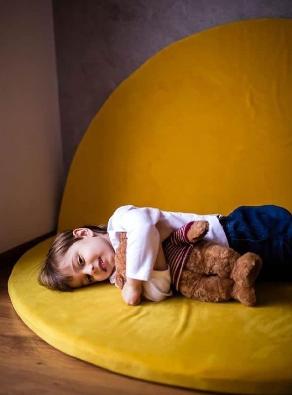 Circular Play Mat 120 Cm - Light Green