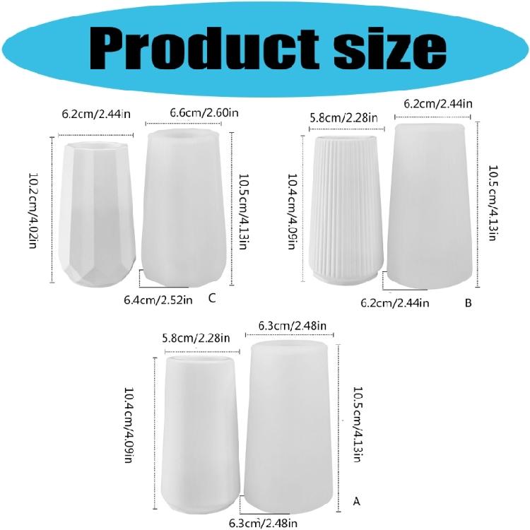 Multipurpose Silicone Mould For Crafting Beautiful Vases For Enthusiasts