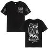 God Has A Plan Bible Verse Jesus Christian Tshirt Fashion Casual Oversized T Shirts Unisex Unisex Summer Cotton Tshirts Streetwear