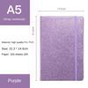 Purple Journal Notebooks 100 Lined Pages Thick Paper Notebook for Work Glitter Notebooks  Office