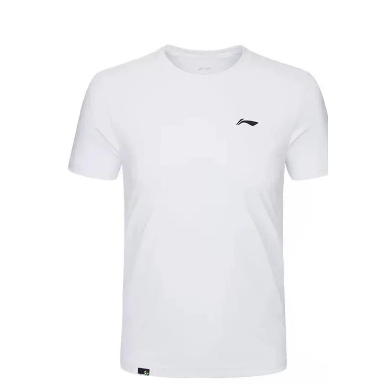 Li Ning Casual Αθλητικά Ανδρικά με Στρογγυλή Λαιμόκοψη Μέτριας Εφαρμογής AHST575-2/AAPU217-1
