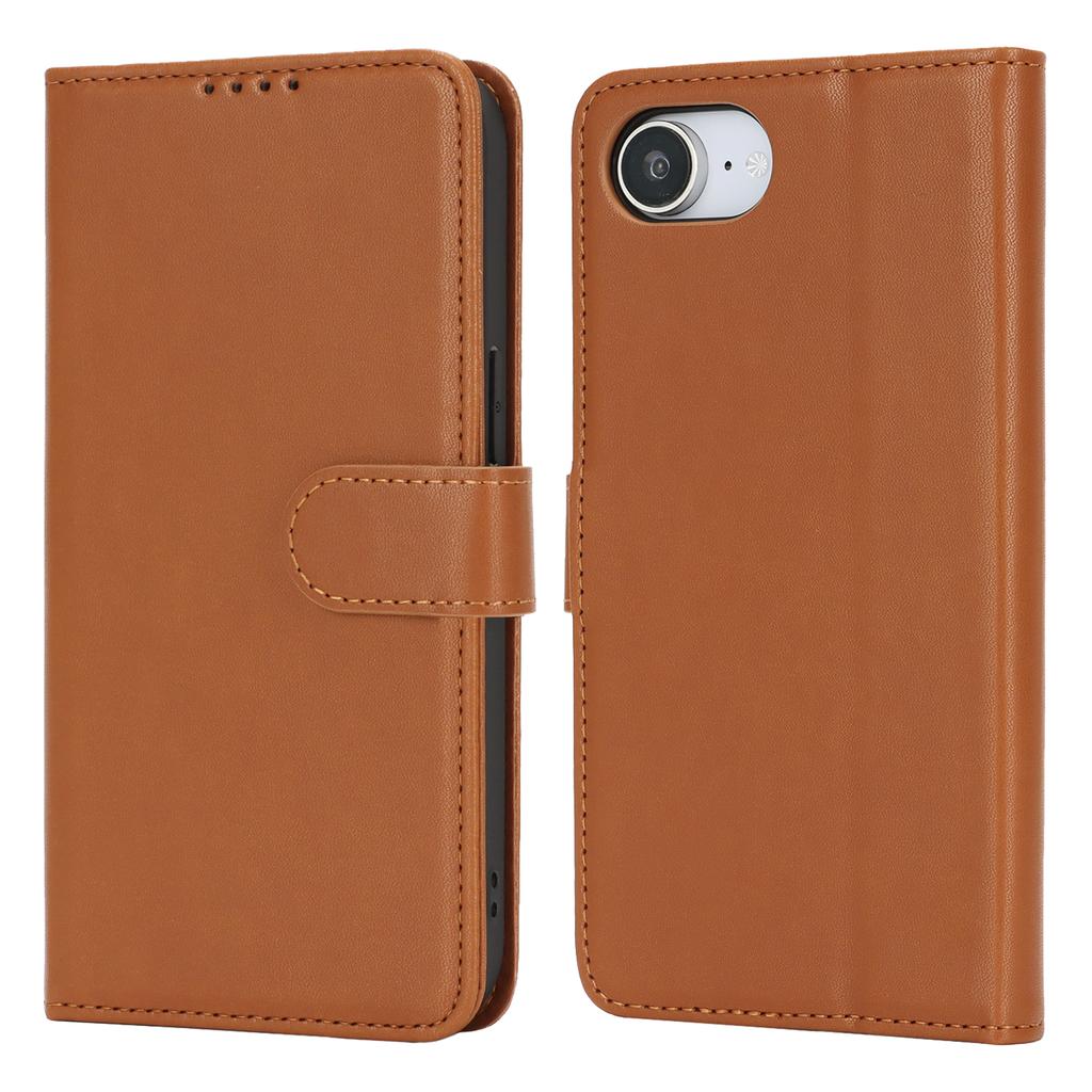 For iPhone 16e Stand Case Shockproof Leather Wallet Phone Cover