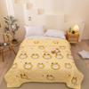 Rabbit Summer Flower Bear Print Airconditioner Quilt Solid Color Bedroom For