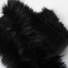 Punk Plush Belt PU Leather Y2K Waistband Simple Leather Fur Belt  Autumn/Winter