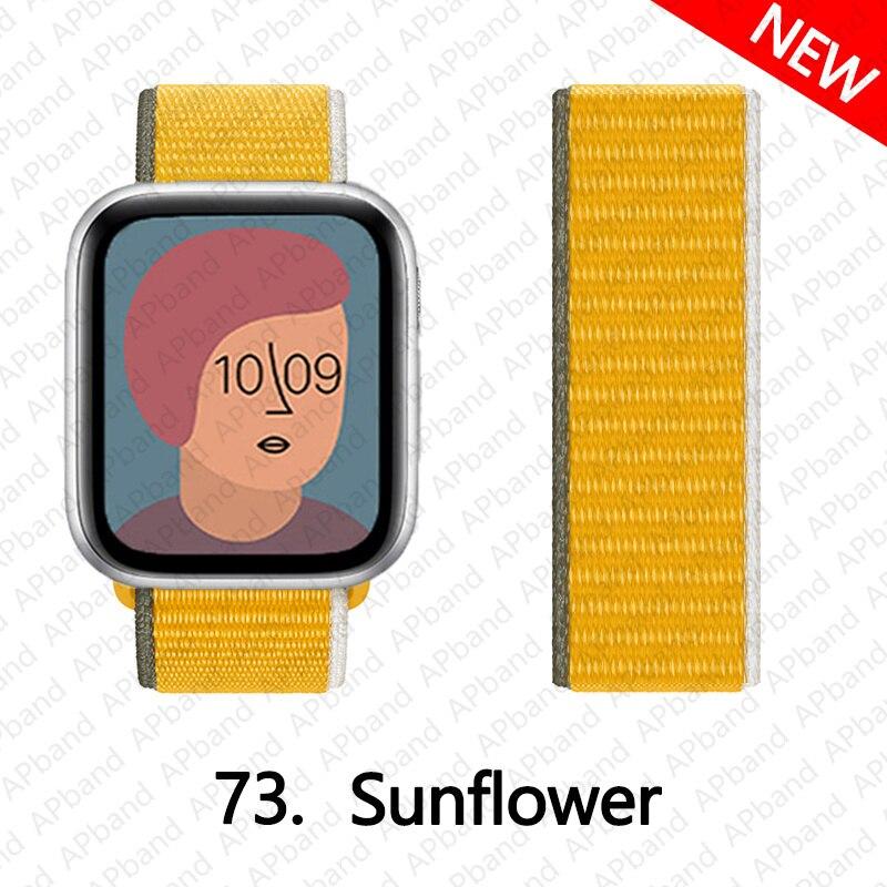 Nylon Band Voor Apple horlogeband 44mm 40mm 42mm 38mm 41mm 45mm 41 45 smartwatch polsband riem lus armband iWatch 3 4 5 se 6 7