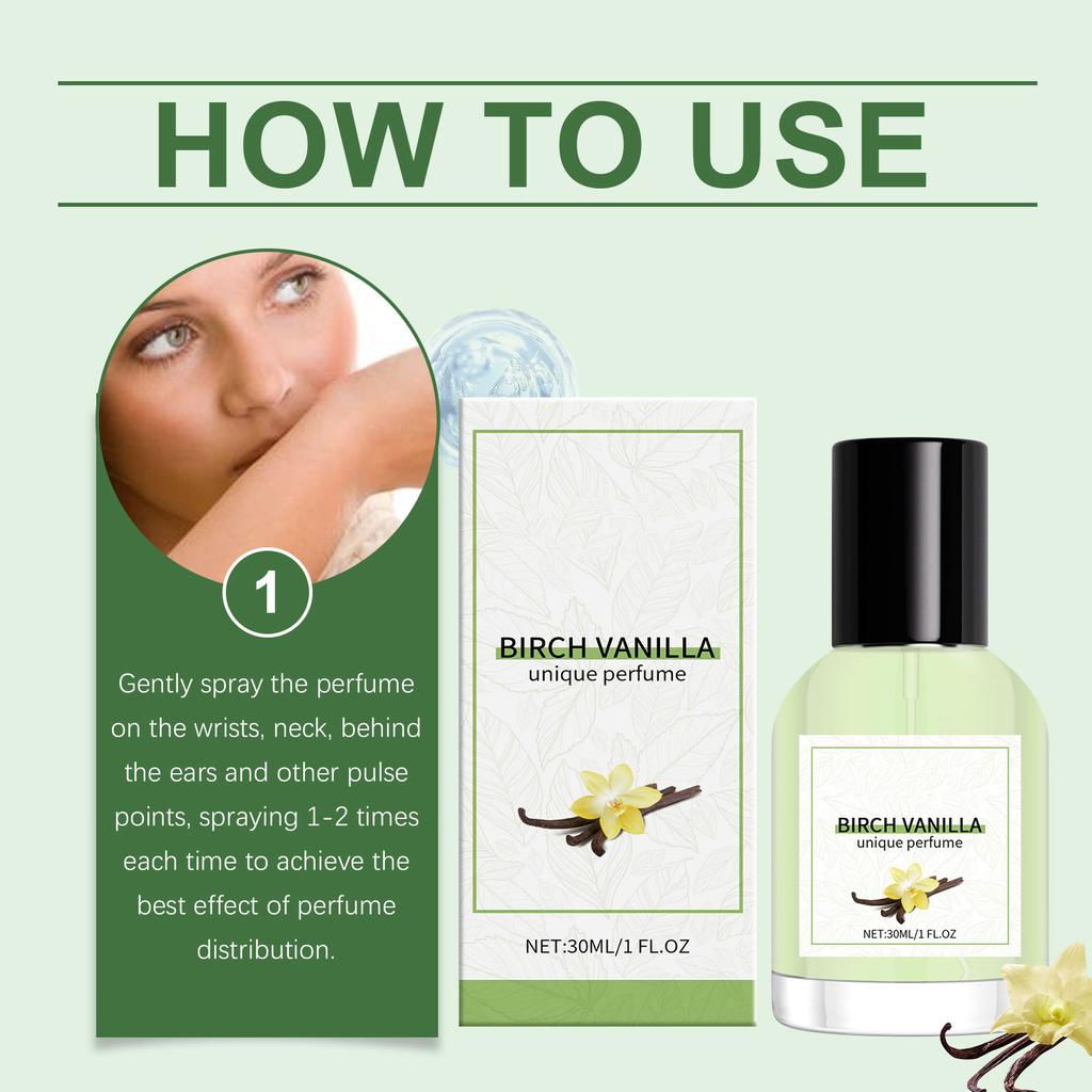 Birch Unique Perfume Dating Charm Perfume Birch Light Fragrancy Elegant Fascinating Portable Perfume 30ml