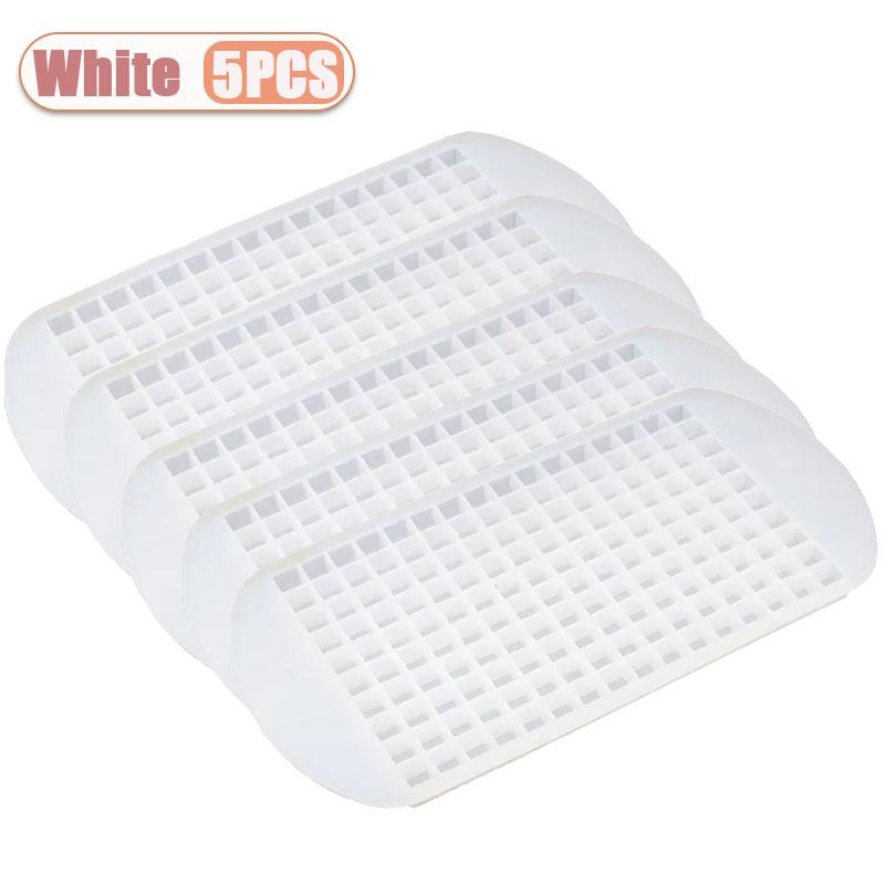 1-5KS 160 Mřížek Silikonová Forma na Led Kostky Ledu Skládací Forma na Led Drtič Ledu Mřížková Forma Malá Čtvercová Forma Výrobník Ledu Silikonová Forma
