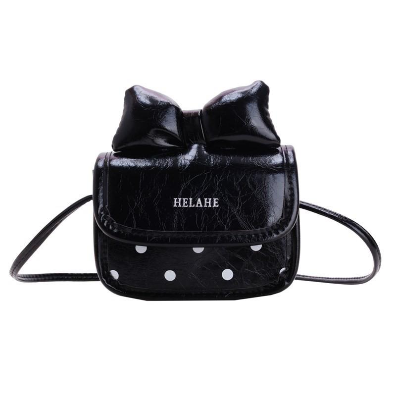 Shoulder Kid Fashion Crossbody Bag With Featuring Polka Dot Prints And Bow Decor