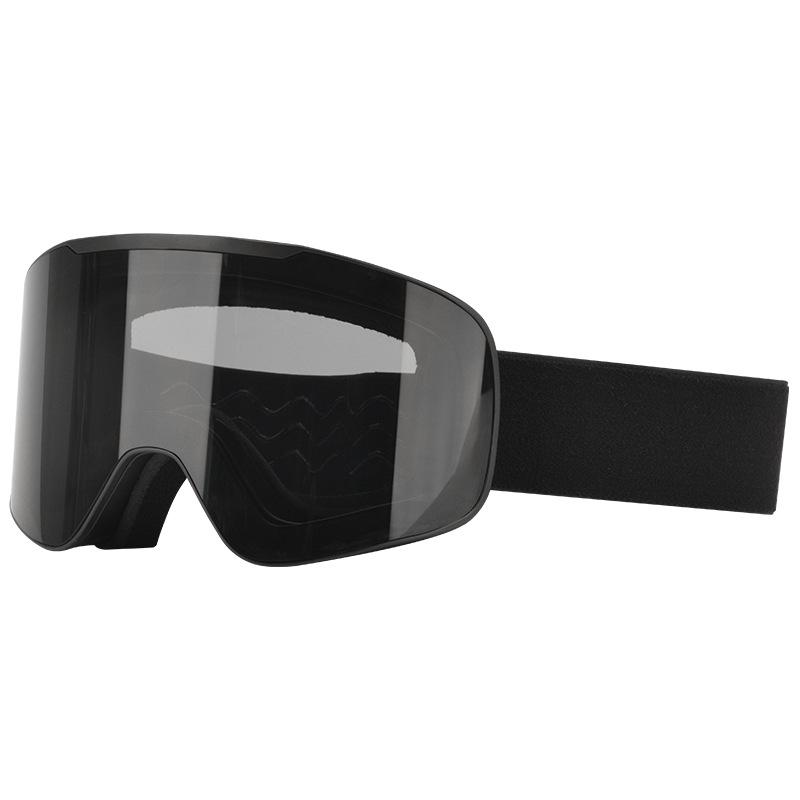 Ski goggles with flip cover, double-layer anti-fog snow goggles for men and women, outdoor sports equipment, windproof and UV protection goggles