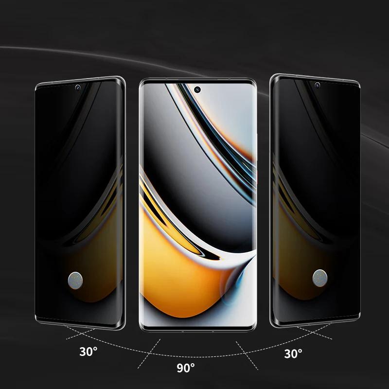 3D Curved UV Privacy Tempered Glass For Redmi Note 13 Pro Plus Sceen Protector For Redmi Note 14 15 Pro+ Plus Film