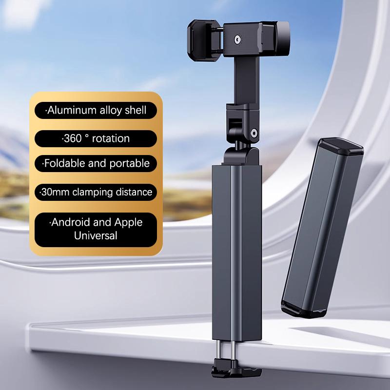 

Портативный дорожный держатель для телефона, настольное складное крепление, подставка для телефона для сиденья в самолете, поезде, автомобиле, кронштейн для селфи, регулируемая вращающаяся подставка для телефона