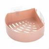 No Drill Washroom Shelf Easy To Install Wall Mounted Storage Basket Waterproof for