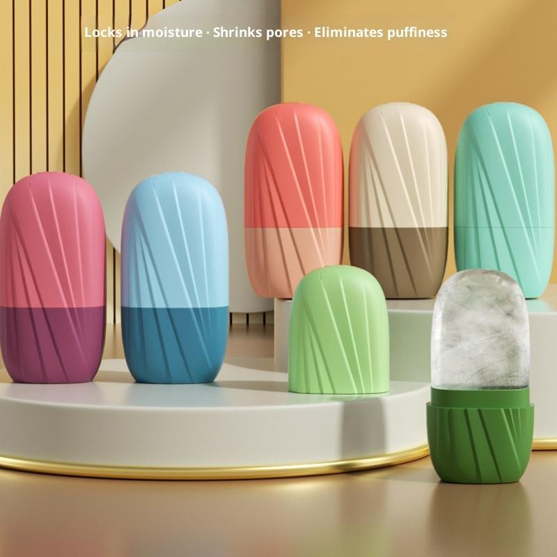 1Pc Facial Beauty Applicator Skin Care Tools Ice Shaving Massage Facial Beauty Silicone Ice Mold