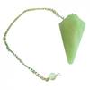 Simple Dowser Pendulum In New Aventurine Quartz