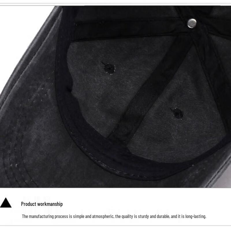 ZHENYUEQI Gewaschene Baumwolle Distressed Baseballkappe